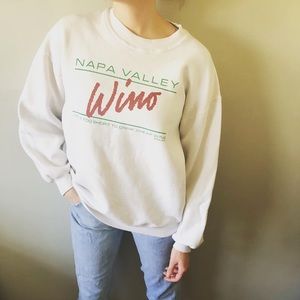 Women’s vintage crew neck